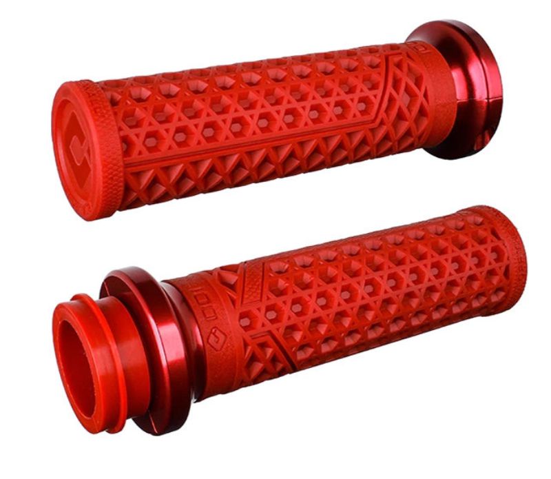 ODI Vans Signature Lock-On Handgrips – Red-Red