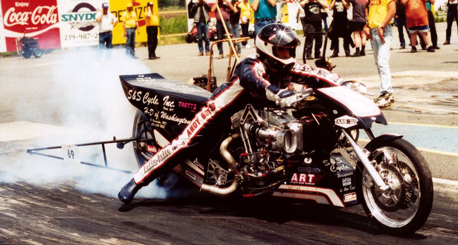 S&S Cycle Drag Racing