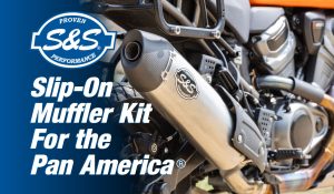 Pan America - S&S Slip-On Muffler Kit 09